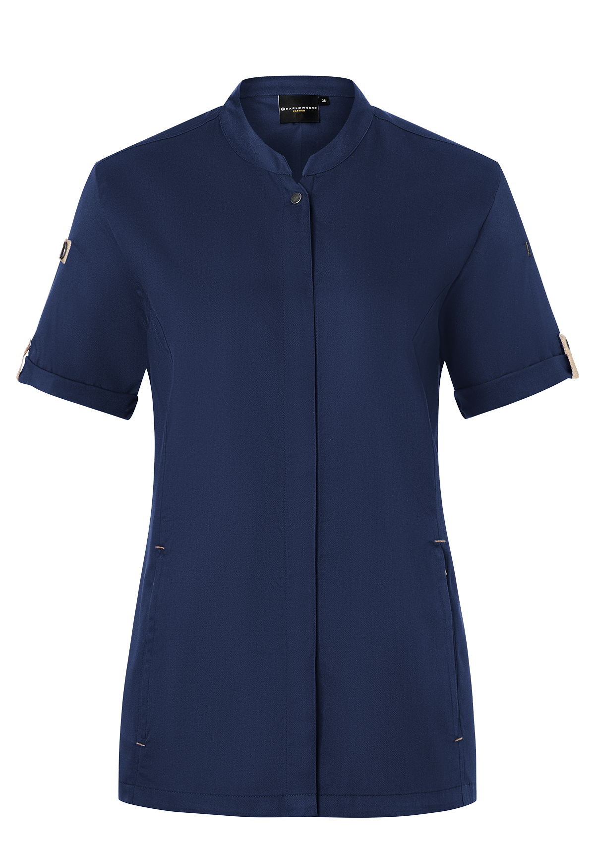 Camicia da Chef Donna Maniche Corte Green-Generation
