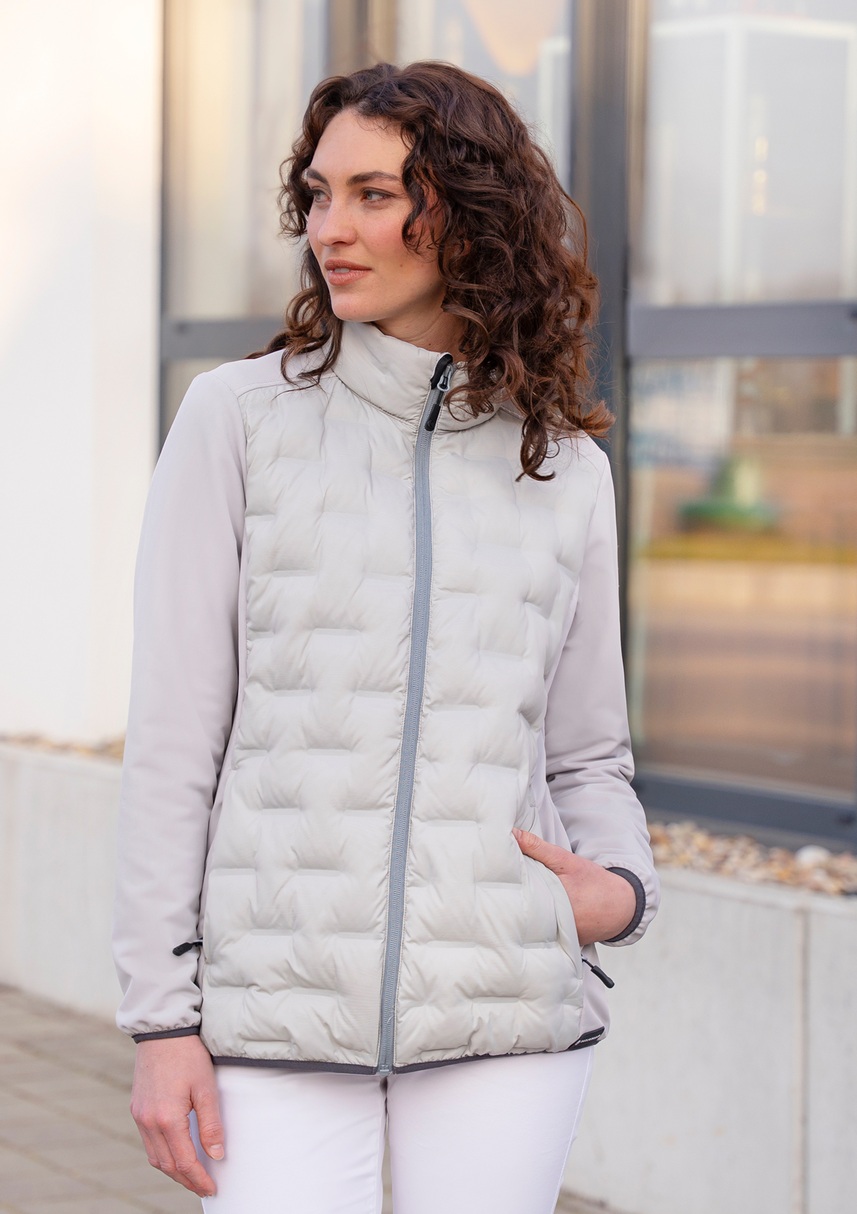 Giacca Ibrida Donna Outdoor-Pro