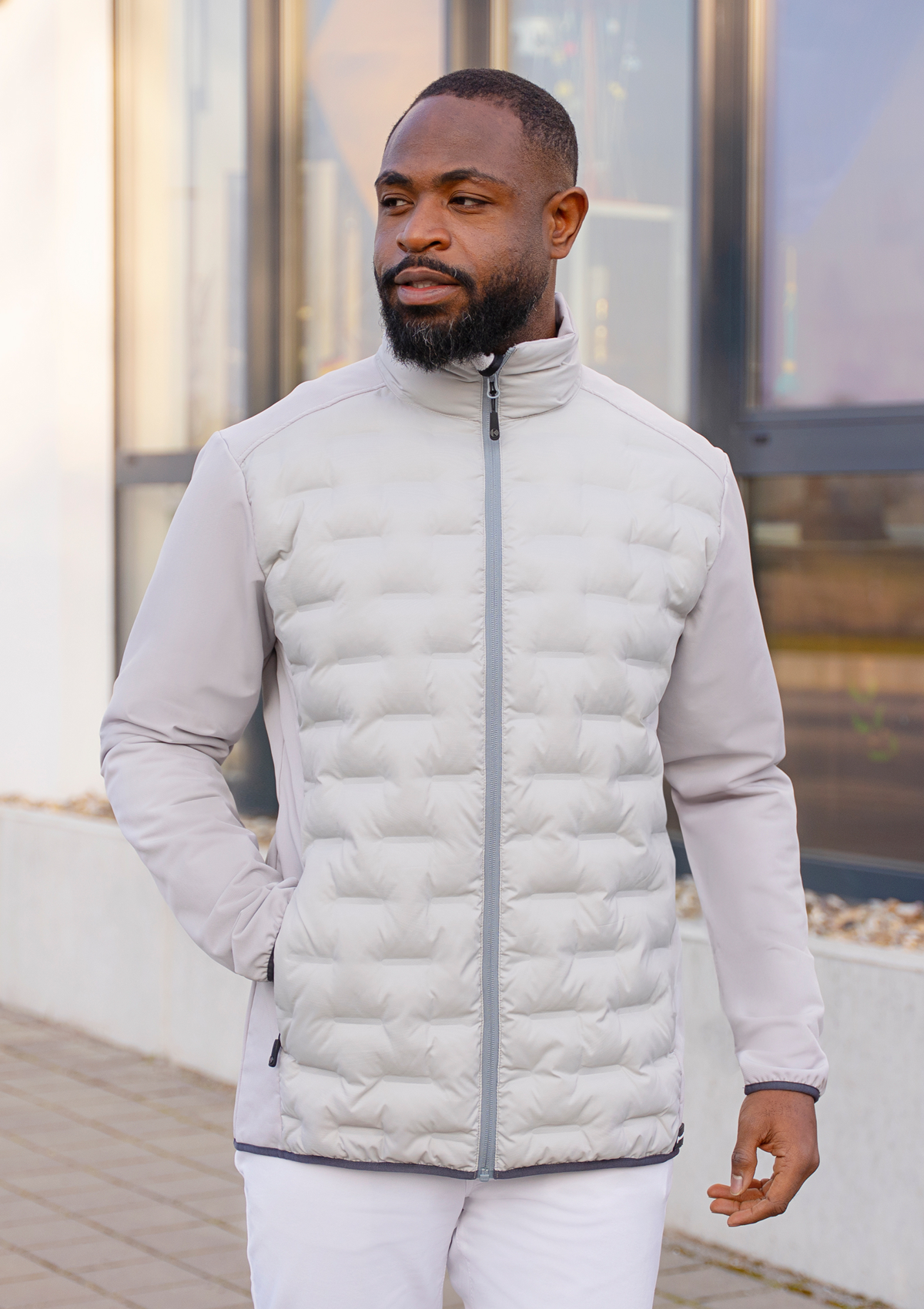 Giacca Ibrida Uomo Outdoor-Pro