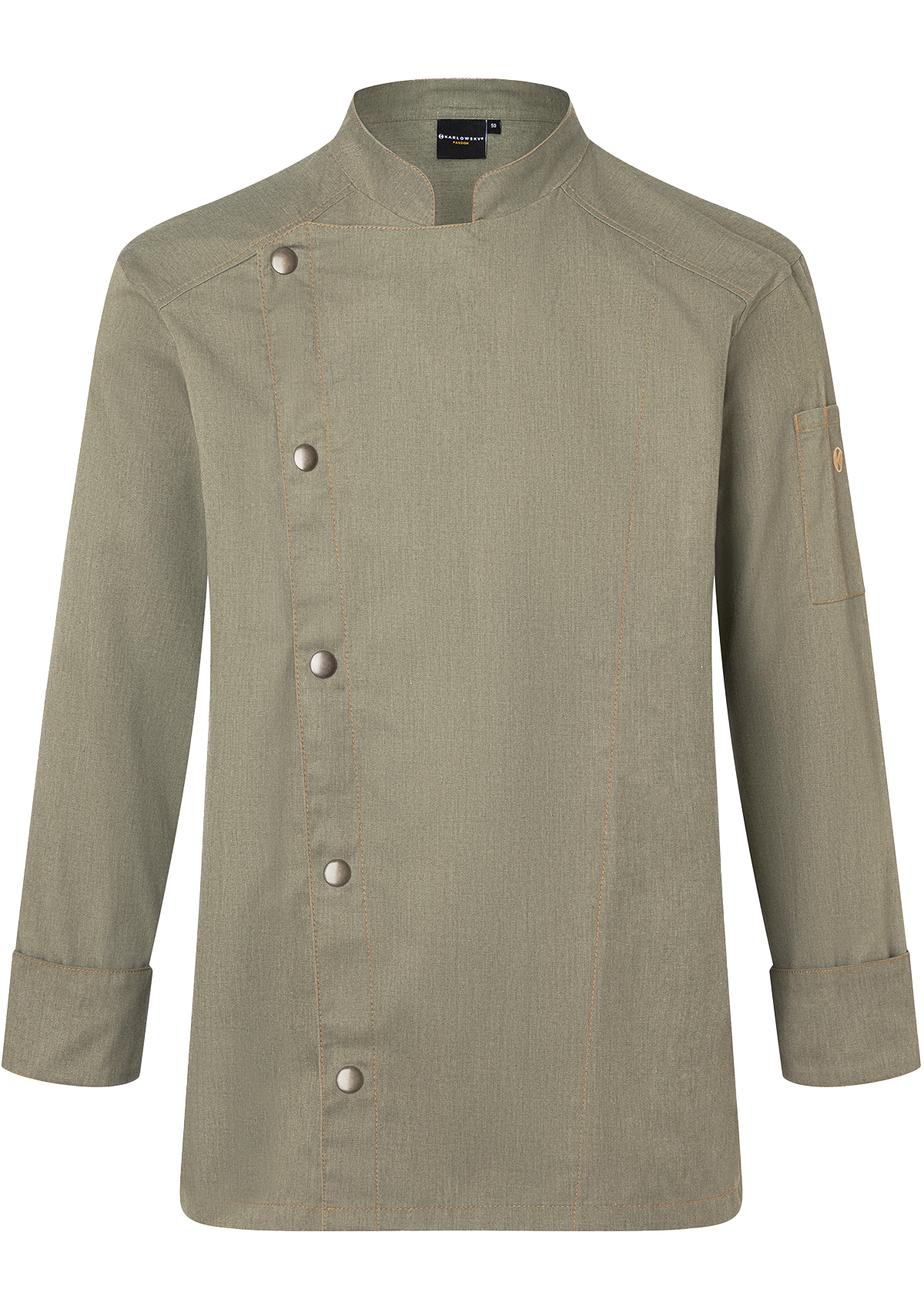 Giacca da Chef Uomo Jeans-Look Maniche Lunghe Vintage