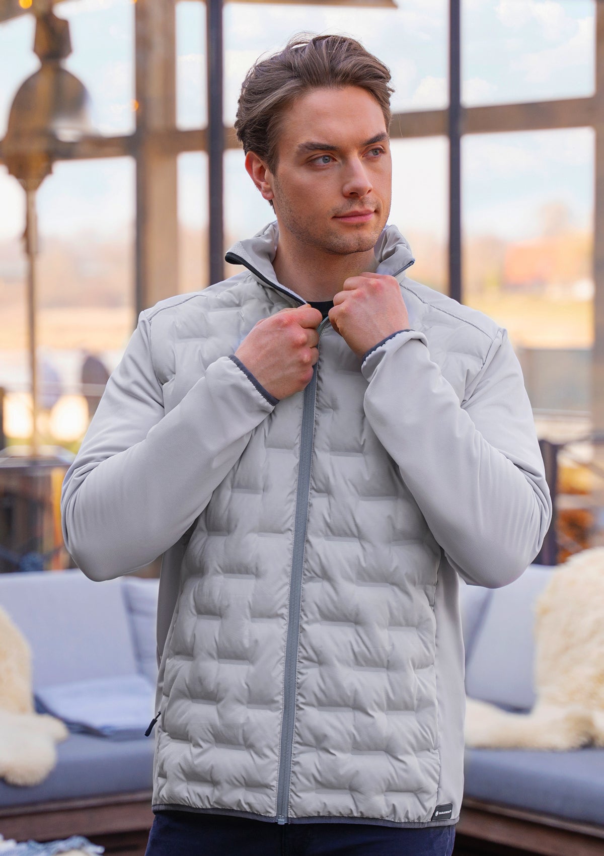 Giacca Ibrida Uomo Outdoor-Pro