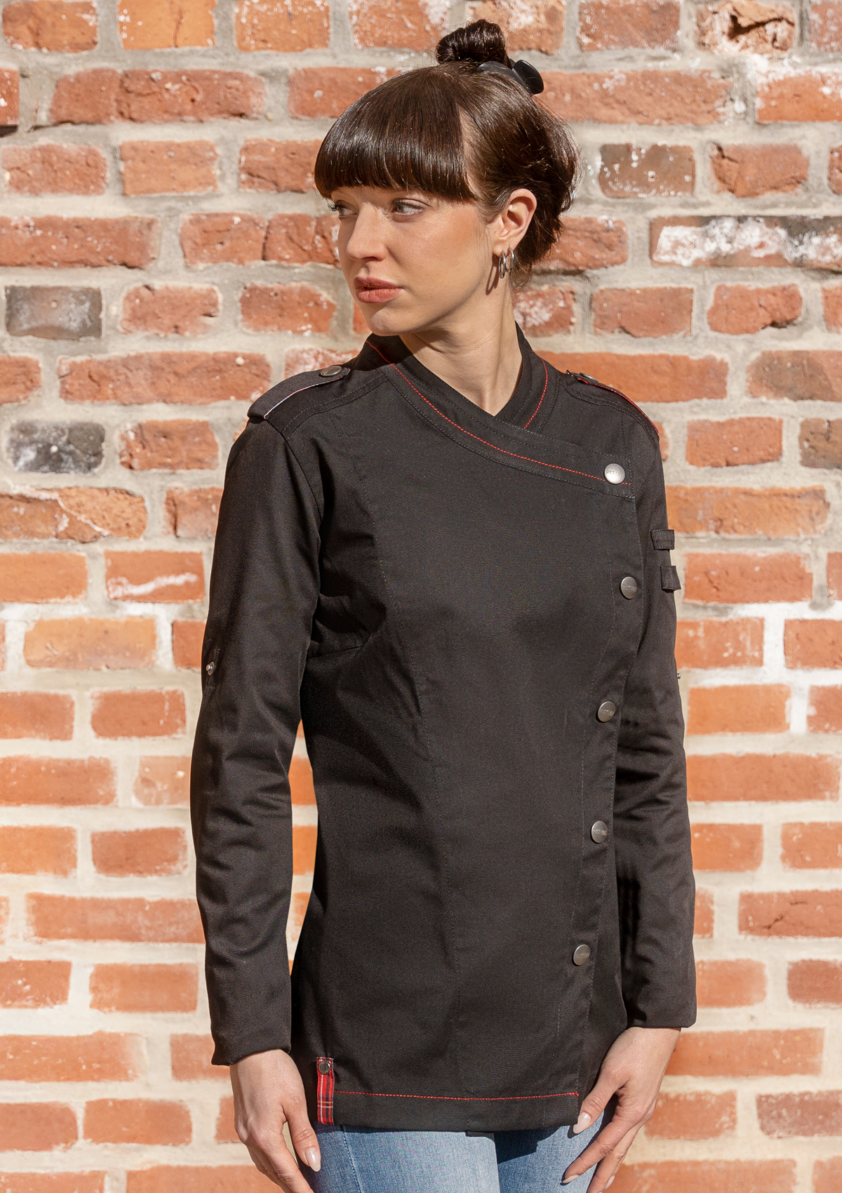 Long-sleeved Ladies' Chef Jacket ROCK CHEF®-Stage2