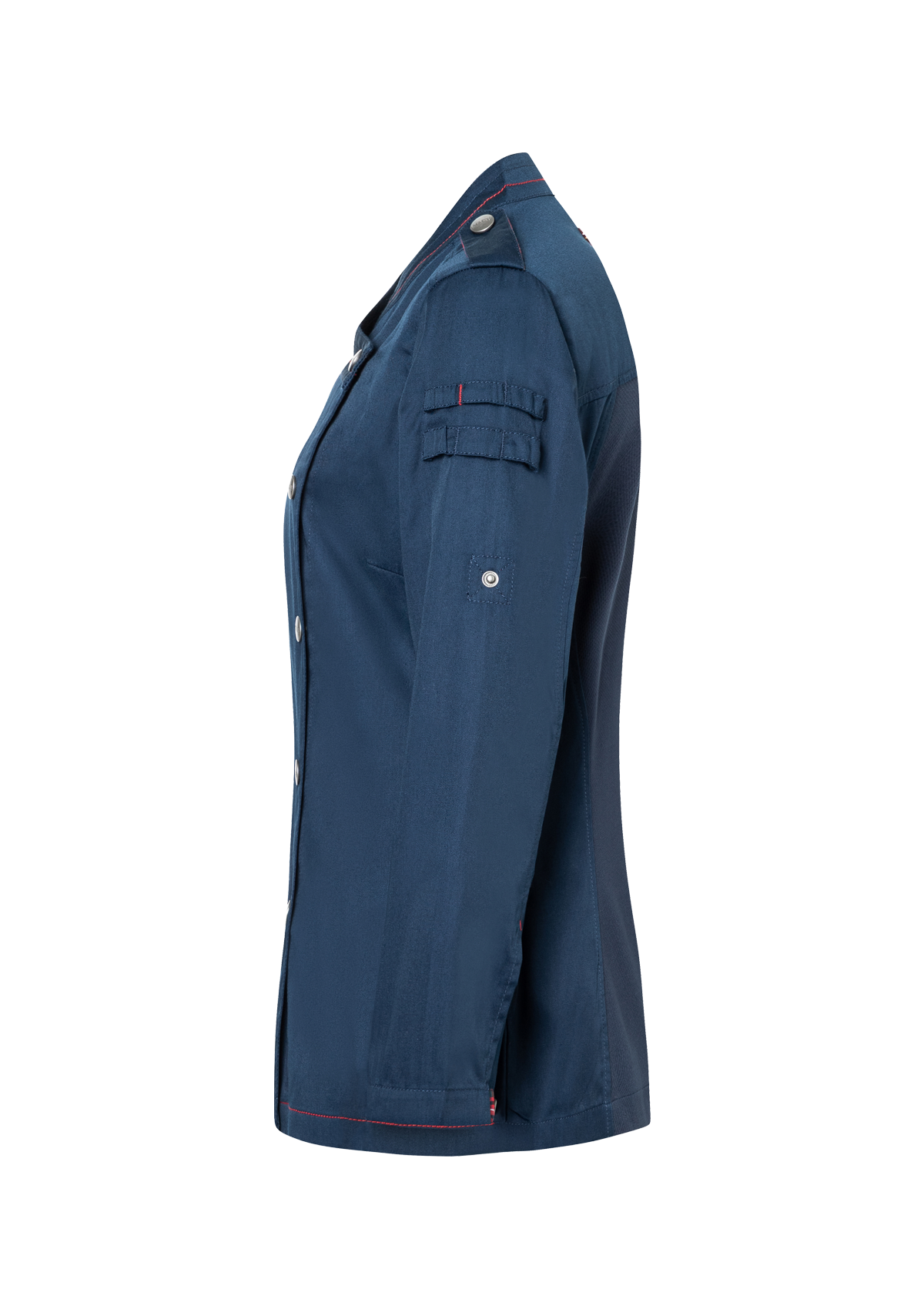 Giacca da Chef da Donna a Maniche Lunghe stile Denim ROCK CHEF® Stage2 (Sostenibile)