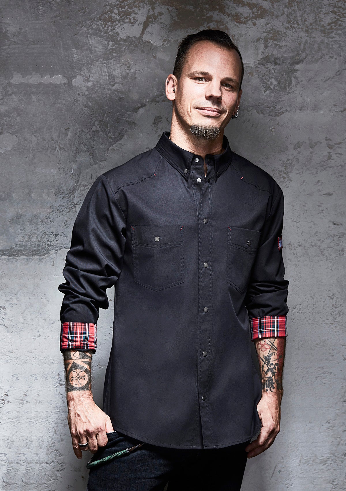 Camicia da Chef Uomo ROCK CHEF® Maniche Lunghe