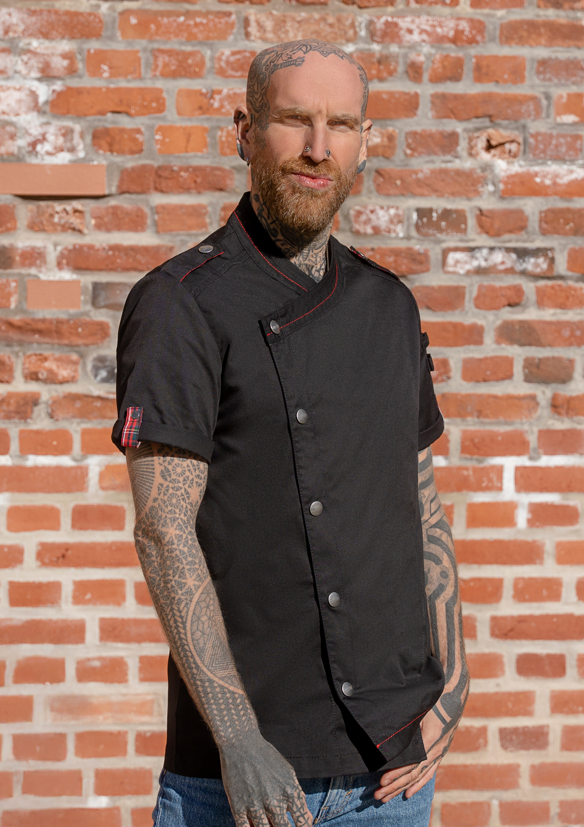 Giacca da Chef Uomo ROCK CHEF® Stage2 Maniche Corte
