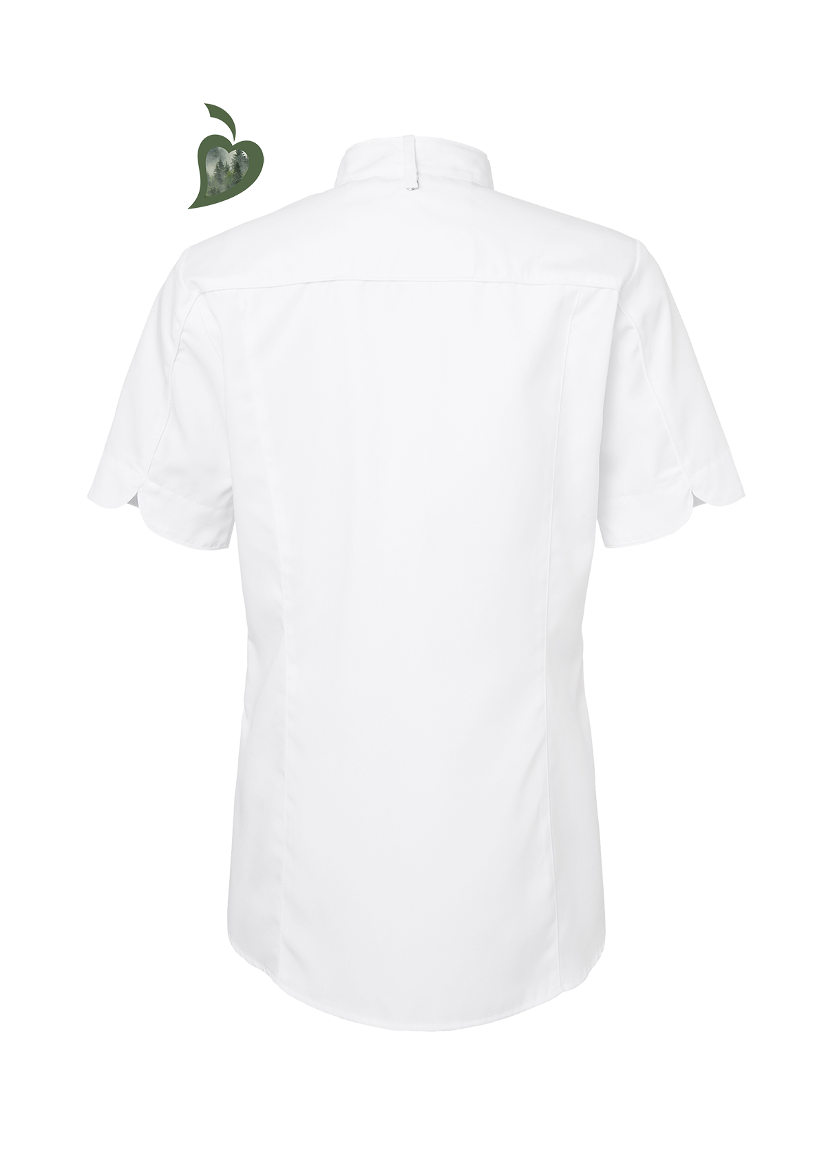 Women's chef shirt in slim-fit with long sleeves. Segers | Cookniche