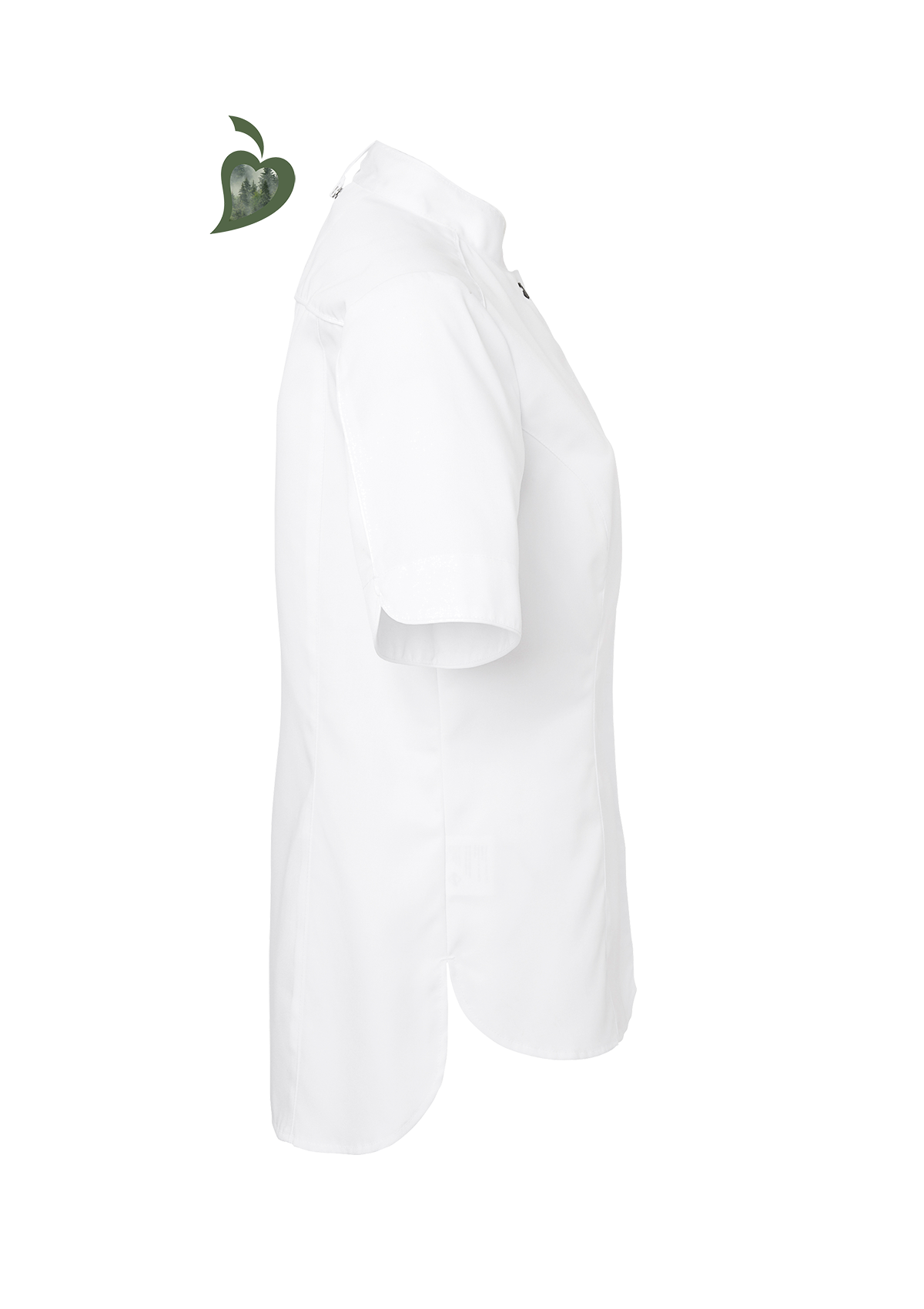 Women's chef shirt in slim-fit with long sleeves. Segers | Cookniche
