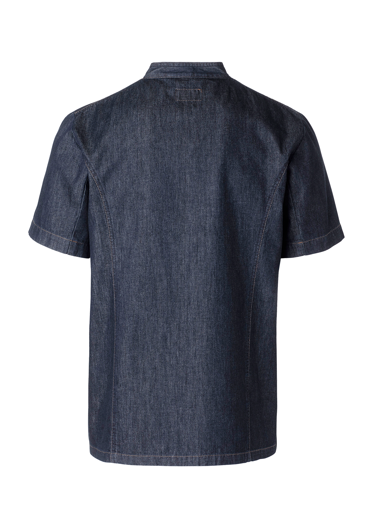 Men's Chef jacket in denim with short sleeves. Segers | Cookniche