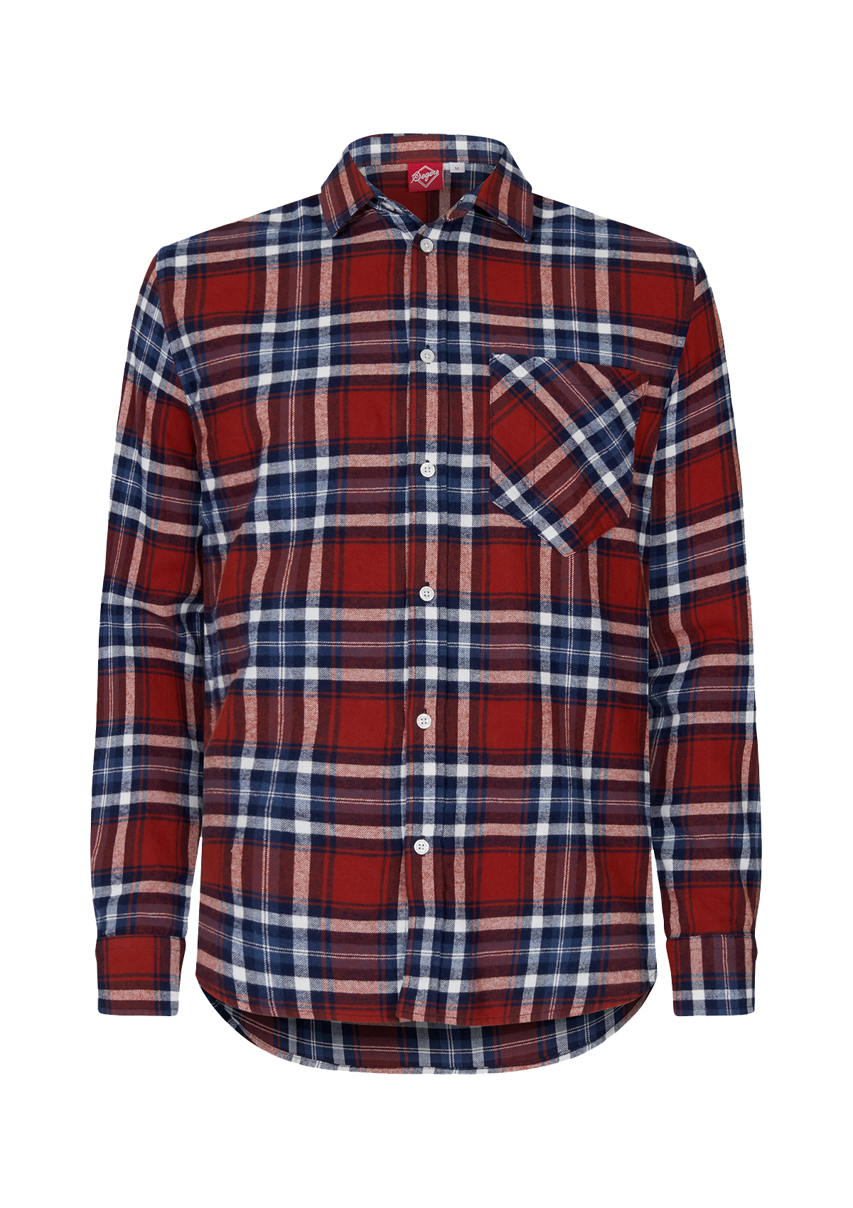 Camicia in Flanella Unisex Maniche Lunghe