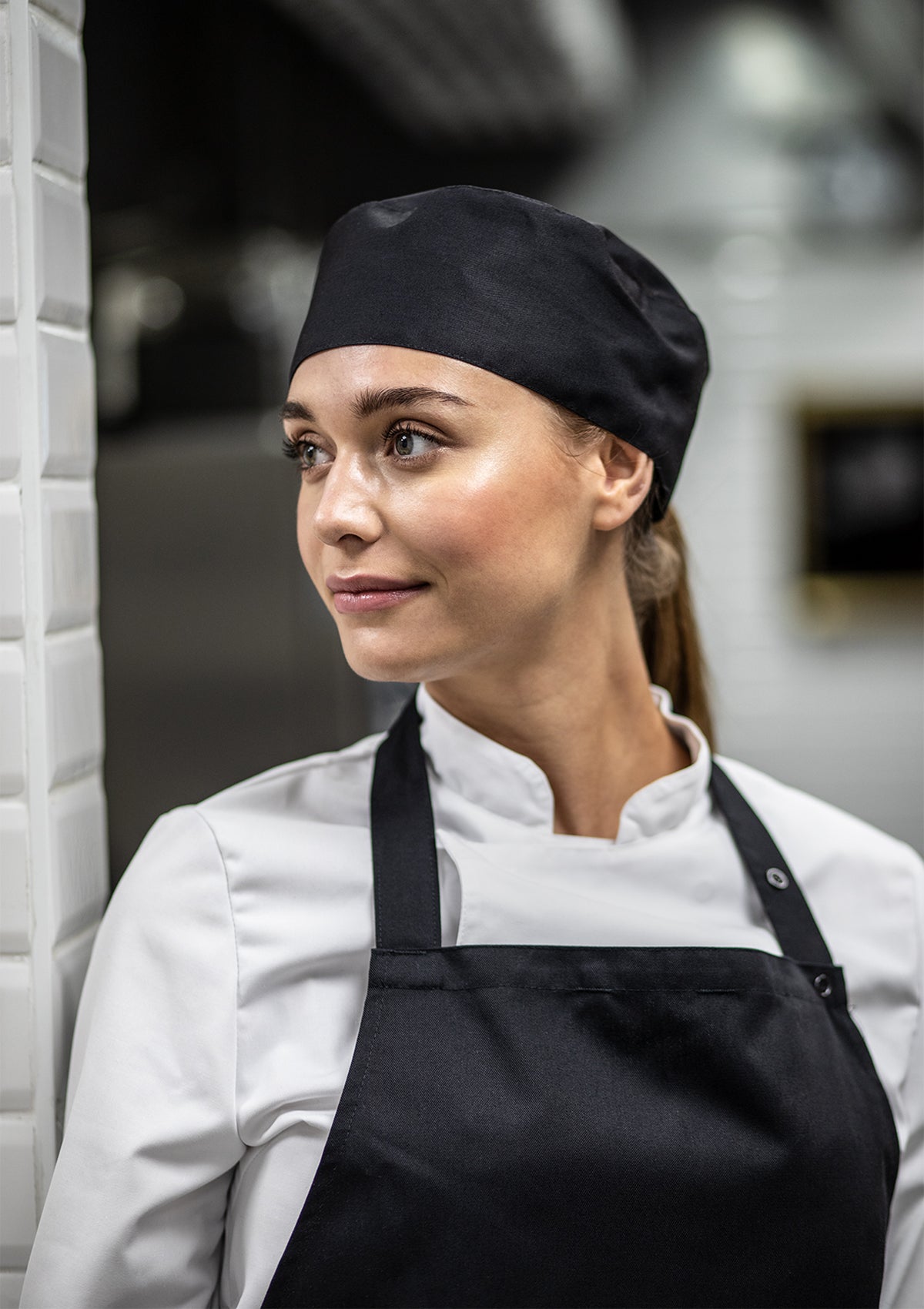 Unisex Chef's hat with elastic back. Segers | Cookniche