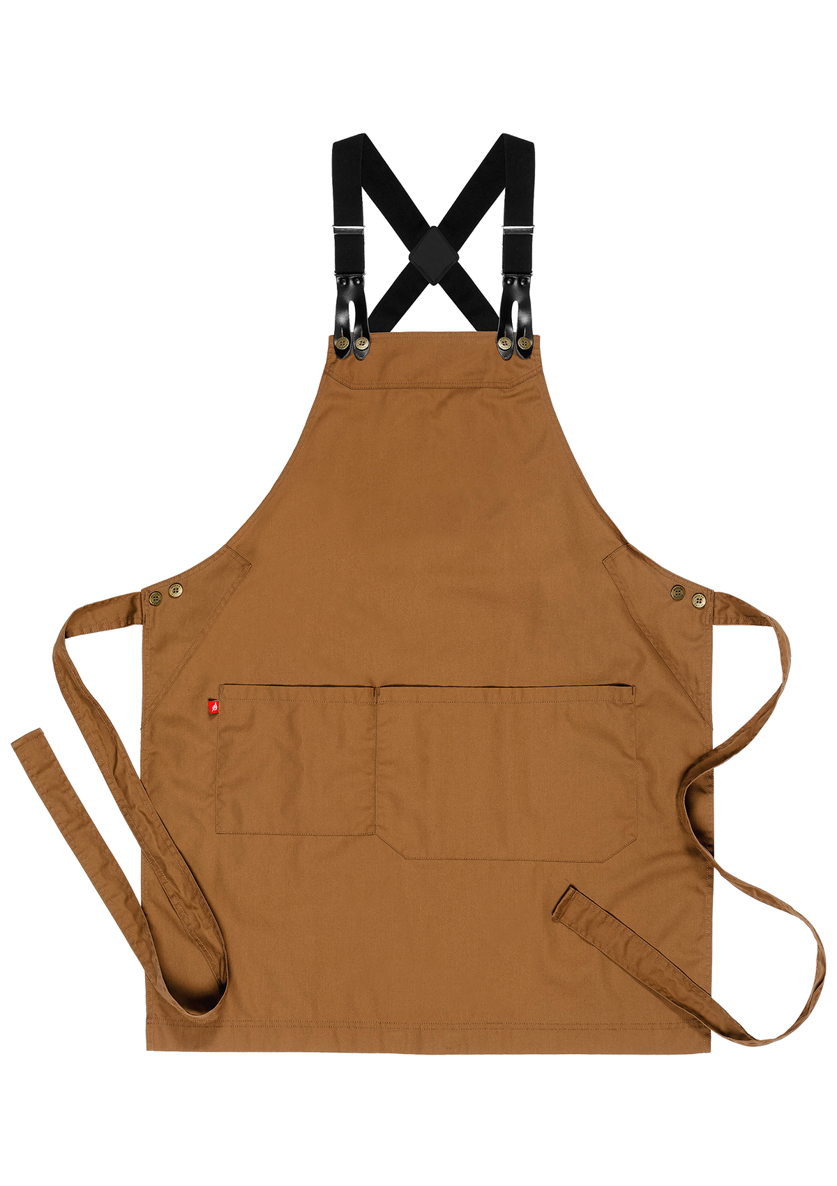 Unisex Bib Apron with suspenders. Segers | Cookniche