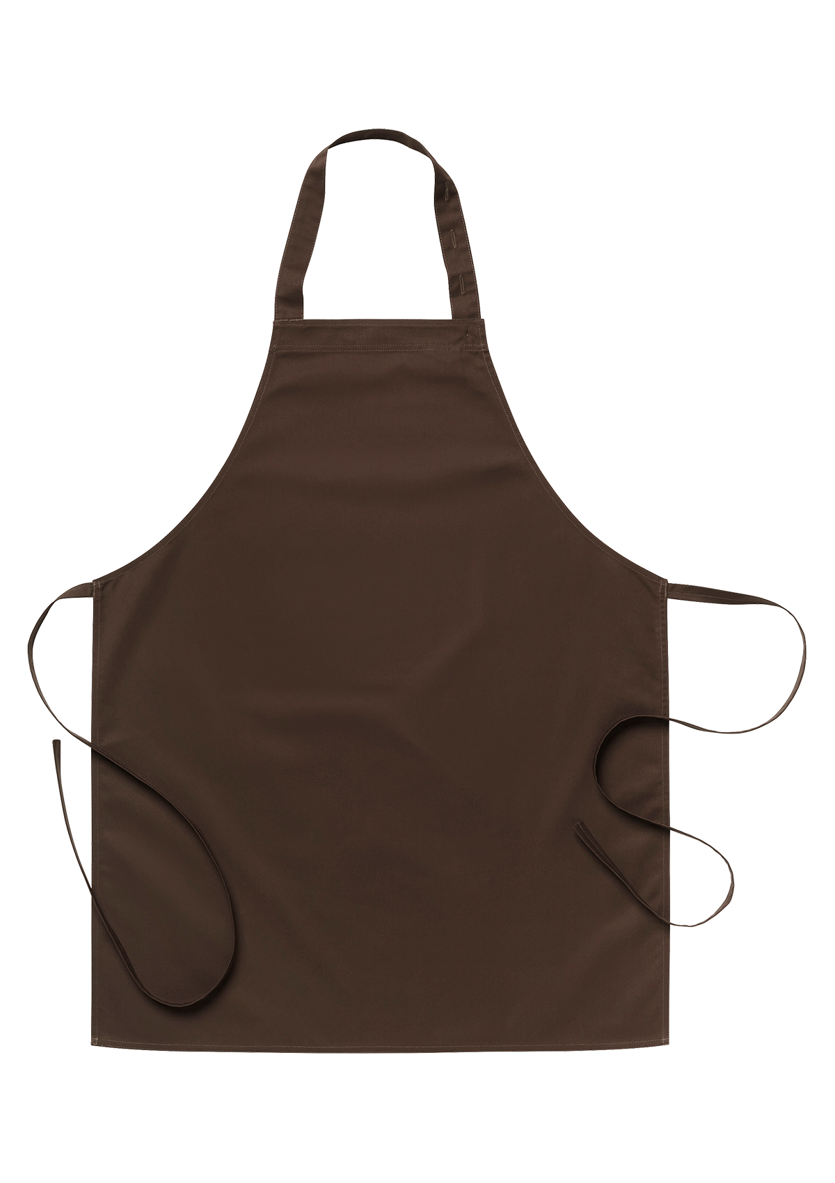 Unisex bib apron without pockets. Segers | Cookniche