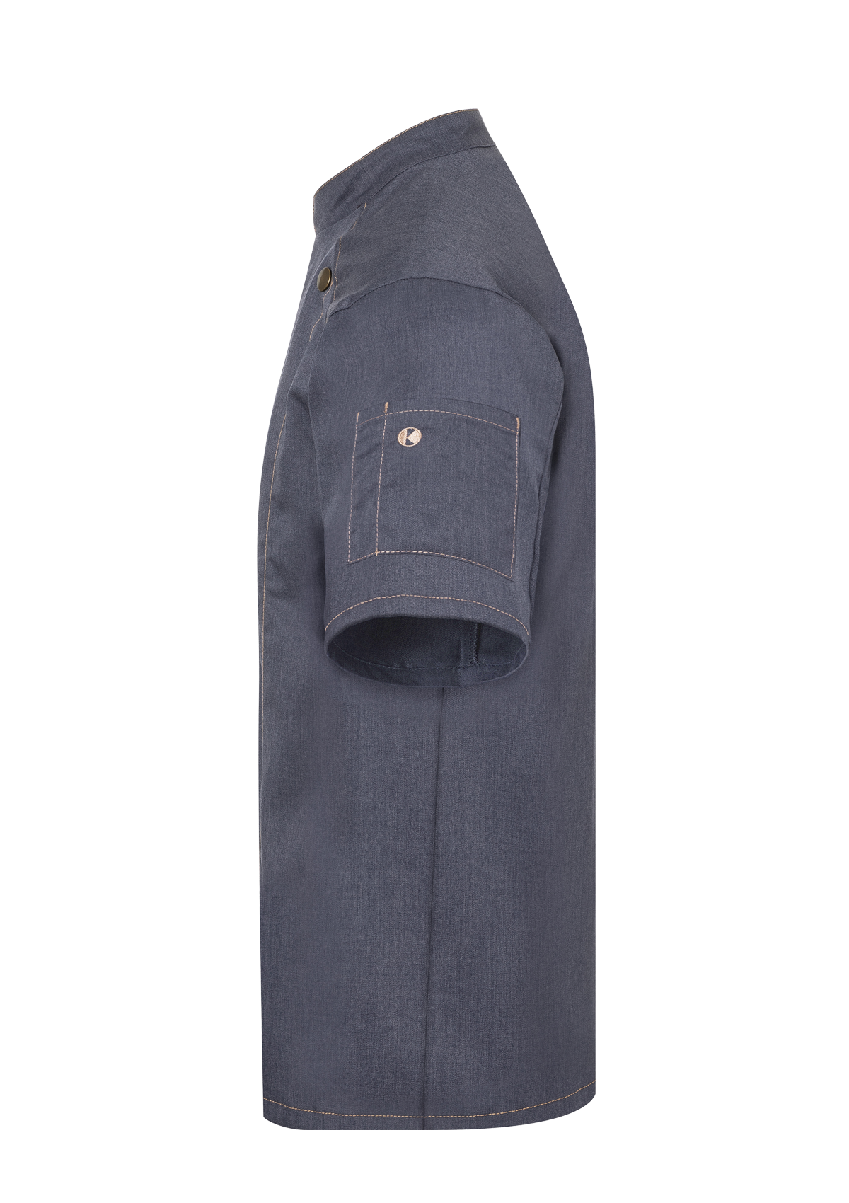 Giacca da Chef Uomo Jeans-Style Trendy Maniche Corte
