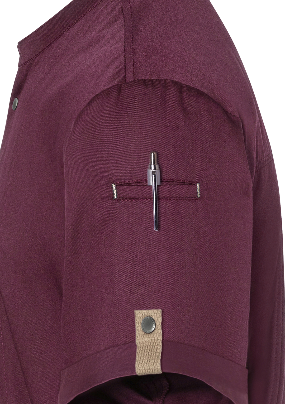 Camicia da Chef Uomo Green-Generation Maniche Corte