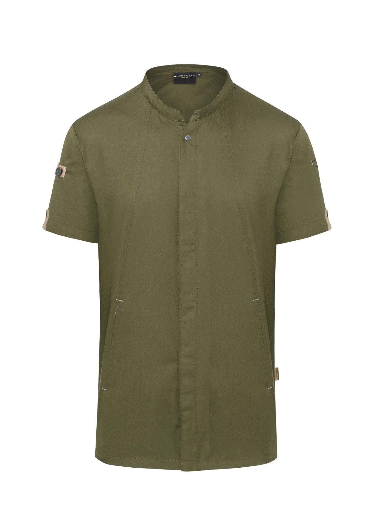 Camicia da Chef Uomo Green-Generation Maniche Corte