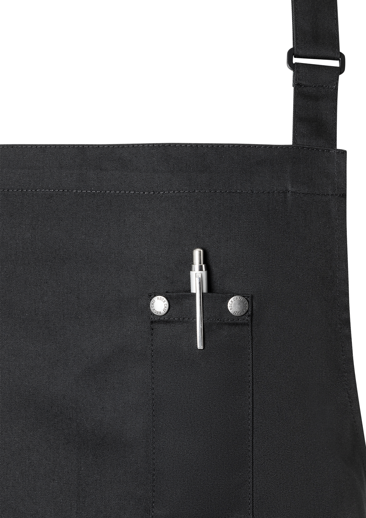 Grembiule a Pettorina con Fibbia e Tasche ROCK CHEF® Unisex