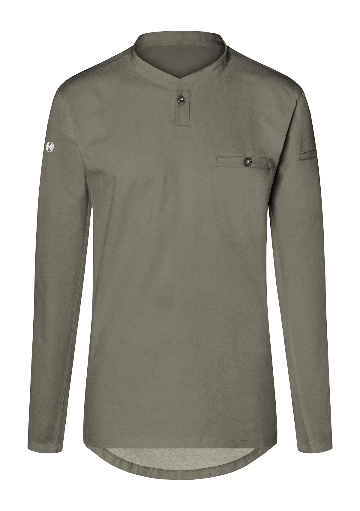 Camicia da Chef Uomo Performance Slim-Fit Maniche Lunghe