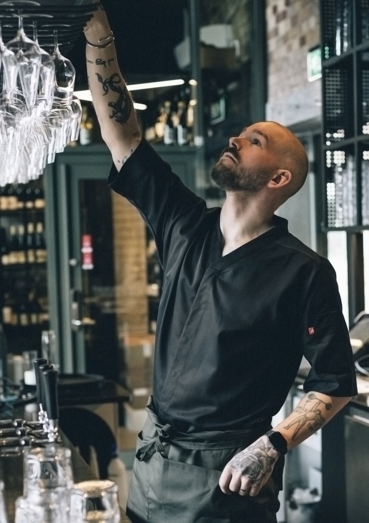 Divisa da Chef Ispirazione Asiatica Zero Waste Unisex