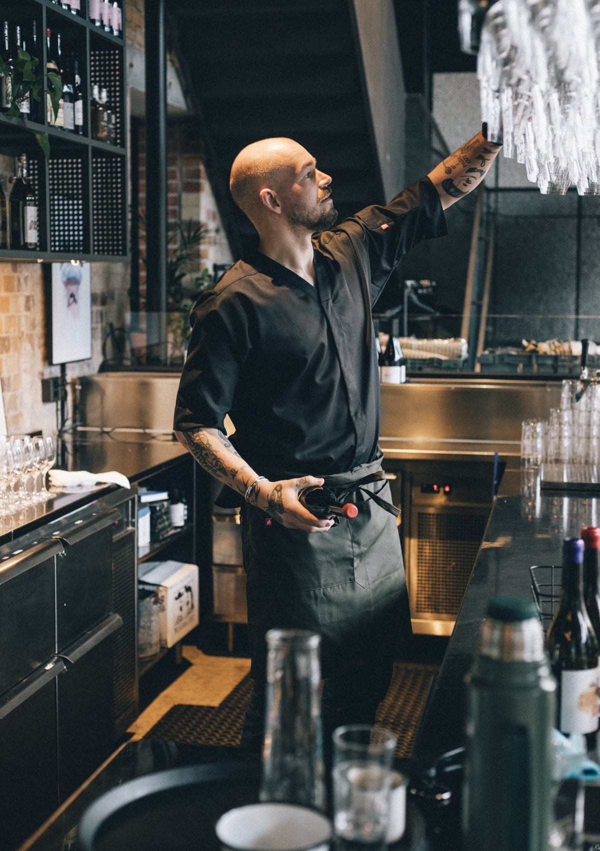 Divisa da Chef Ispirazione Asiatica Zero Waste Unisex